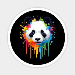 Giant Panda Colors Magnet